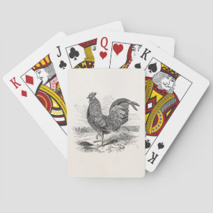 Jeu De Cartes Vintage Kulm Fowl Rooster Chicken - Chickens Hen