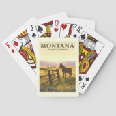 Jeu De Cartes Vintage Montana (dos)