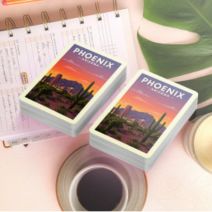 Jeu De Cartes Vintage Phoenix Arizona