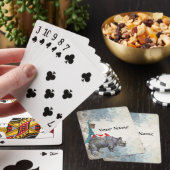 Jeu De Cartes Vintage rhino (In Situ)