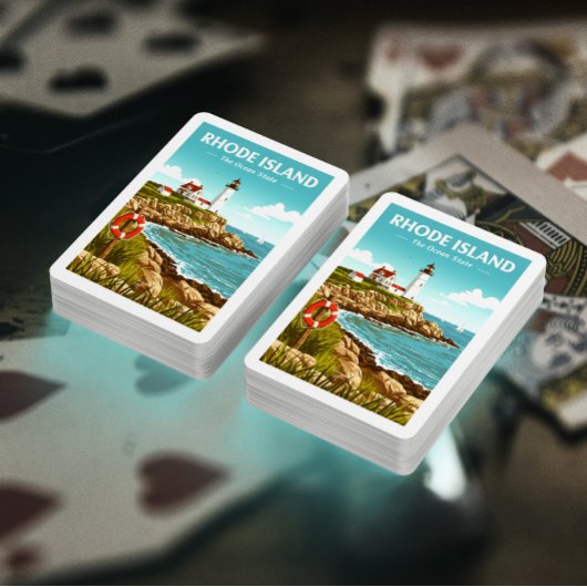 Jeu De Cartes Vintage Rhode