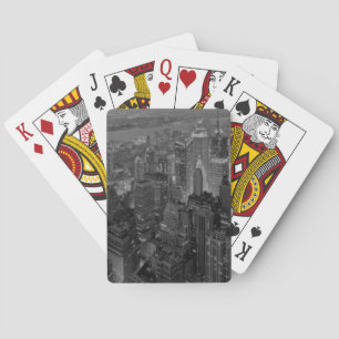 Jeu De Cartes Vintage Style New York City Script