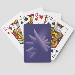 Jeu De Cartes Violet Wings
