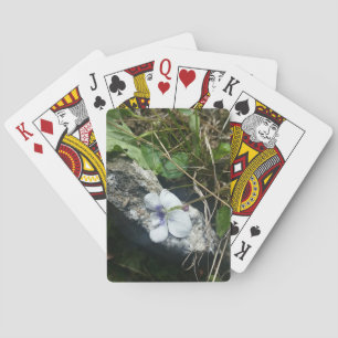 Jeu De Cartes violettes jouant aux cartes