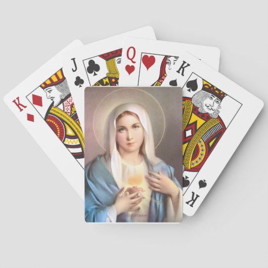 JEU DE CARTES VIRGIN MARY (dos)
