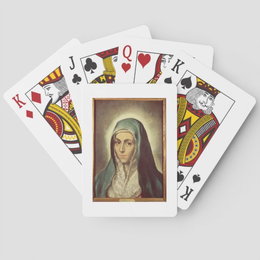 Jeu De Cartes Virgin Mourning (dos)