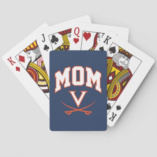 Jeu De Cartes Virginia Cavaliers (dos)