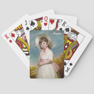 Jeu De Cartes VIRGINIE ~ MISS JULIANA WILLOUGHBY George Romney