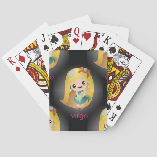 Jeu De Cartes virgo kawaii (dos)