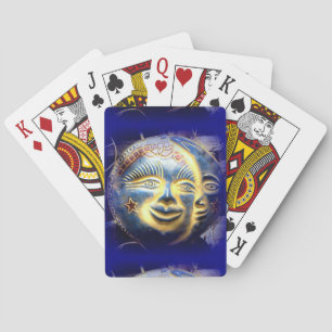 Jeu De Cartes visage soleil / visage lune jouer aux cartes
