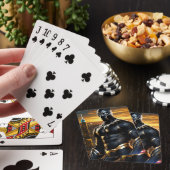 Jeu De Cartes "Visages royaux" (In Situ)