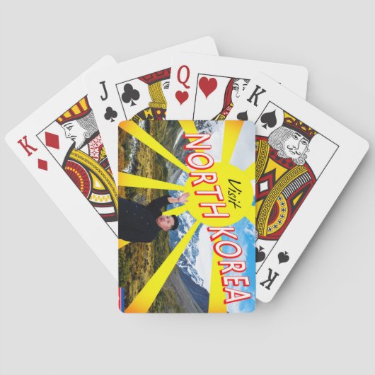Jeu De Cartes Visiter la Corée du Nord (dos)