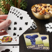 Jeu De Cartes "Visiter Le Zoo" (In Situ)