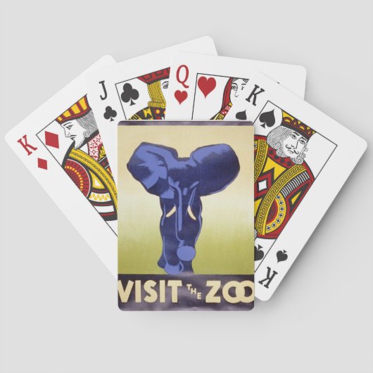 Jeu De Cartes "Visiter Le Zoo" (dos)