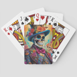 Jeu De Cartes Vivid Celebration : Sugar Skull Dapper Skeleton