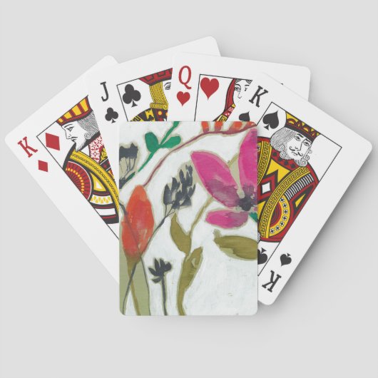 Jeu De Cartes Vivid Flowers (dos)