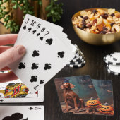 Jeu De Cartes Vizsla Potirons Halloween Effrayant (In Situ)