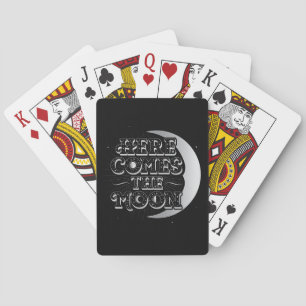 Jeu De Cartes Voici La Lune Jouant Cartes
