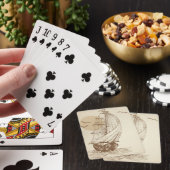 Jeu De Cartes Voilier vintage (In Situ)