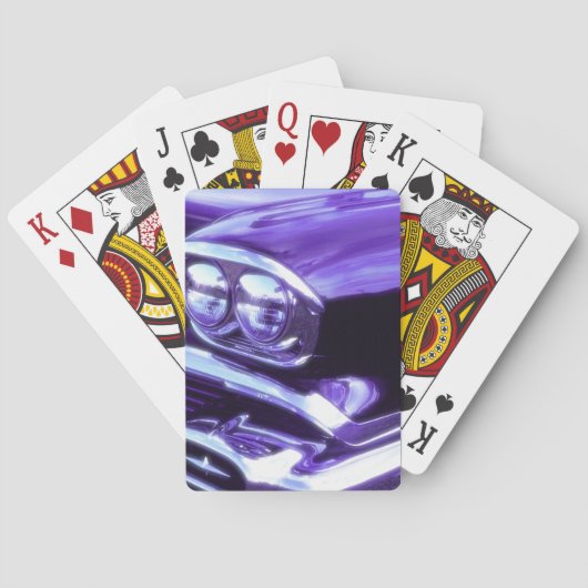 Jeu De Cartes Voiture classique : Chevrolet 1958 (dos)