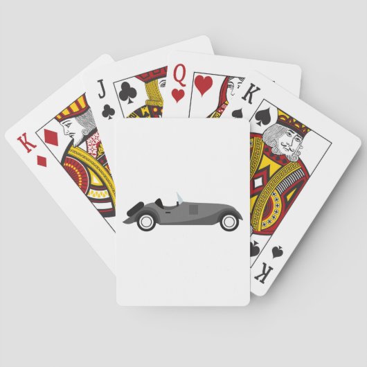 Jeu De Cartes Voiture cool classique (dos)