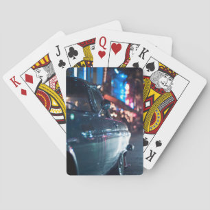 Jeu De Cartes Voiture de cru d'entraînement d'océan
