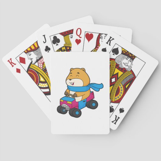 Jeu De Cartes Voiture Hamster (dos)