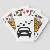 Jeu De Cartes Voiture musicale (dos)
