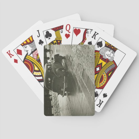Jeu De Cartes Voiture sur la route (dos)