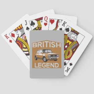 Jeu De Cartes Voitures britanniques classiques   Tête de pétrole