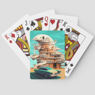 Jeu De Cartes Voitures Futures Rétro Voitures Cinématiques Autos