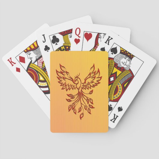 Jeu De Cartes Vol d'un Phénix (dos)