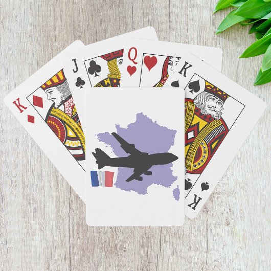 Jeu De Cartes Vol vers la France