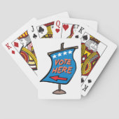 Jeu De Cartes Voter ici (dos)