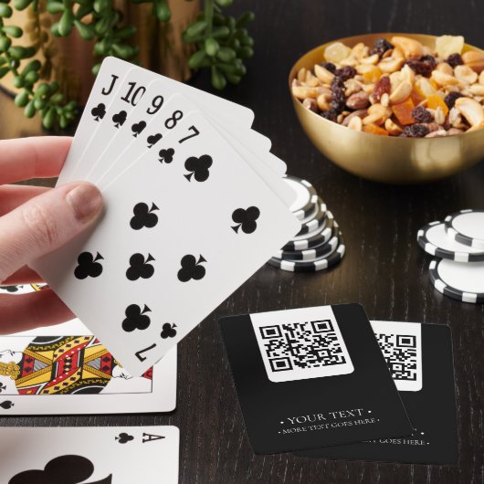 Jeu De Cartes Votre code QR d'entreprise (In Situ)