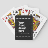 Jeu De Cartes Votre conception ici (dos)