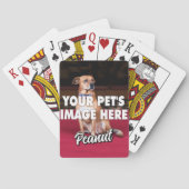 Jeu De Cartes Votre photo de chien (dos)