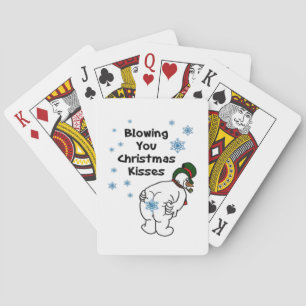Jeu De Cartes Vous envoie des baisers de Noël