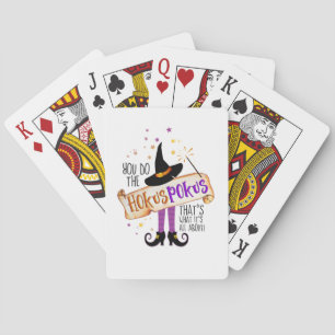 Jeu De Cartes Vous faites le Hokus Pokus Witch Magic ID982