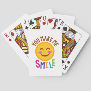 Jeu De Cartes Vous me faites le sourire Emoji