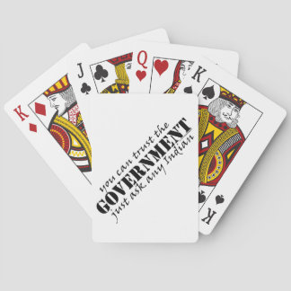 Jeu De Cartes Vous pouvez faire confiance aux cartes de jeu de