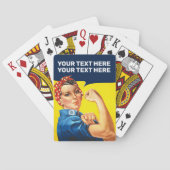 Jeu De Cartes Vous Pouvez Le Faire Rosie Le Riveter (dos)