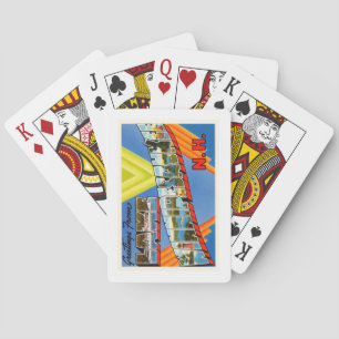 Jeu De Cartes Voyage de Winnipesaukee #2 New Hampshire NH de lac