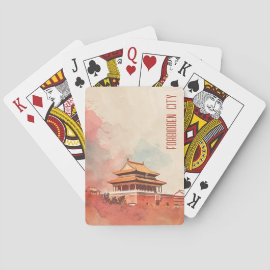 Jeu De Cartes Voyage vers la ville interdite (dos)