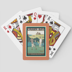 Jeu De Cartes Voyage vintage du club de golf de Cruden Bay