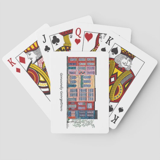 Jeu De Cartes Vraiment Georgetown (dos)