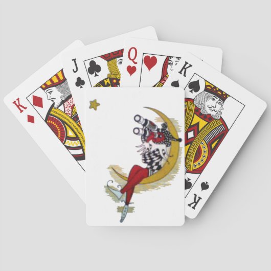 Jeu De Cartes Vue cosmique : Elfe sur la lune aventure (dos)