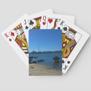 Jeu De Cartes Vue de Balboa Island, Newport Beach, Californie