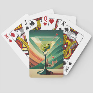 Jeu De Cartes Vue de la cathédrale de Martini Moderne Milieu de
