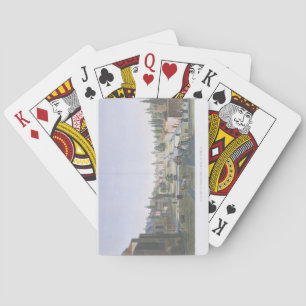 Jeu De Cartes Vue de la cour extérieure du sérail, Topka